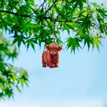 Уникальное тонкое мастерство Легкий автомобиль Подвесной декор Корова Дизайн Аксессуары