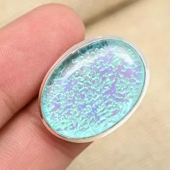 Уникальное ювелирное кольцо ручной работы из стерлингового серебра 925 пробы с синим австралийским тройным опалом и драгоценным камнем для нее 4 синий