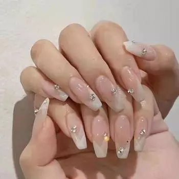 Уникальные искусственные ногти Kitsch со съемными кончиками, 2 шт., NAIL-N348