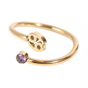 Уникальные кольца с созвездиями из циркона, регулируемые кольца на пальцы, модные открытые кольца, эффектная бижутерия, простые кольца на фаланги 6