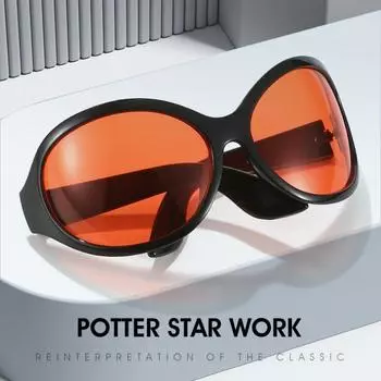 Уникальные нестандартные солнцезащитные очки в стиле хип-хоп, большие солнцезащитные очки для женщин, спортивные очки, мужские винтажные очки в готическом стиле фиолетовый