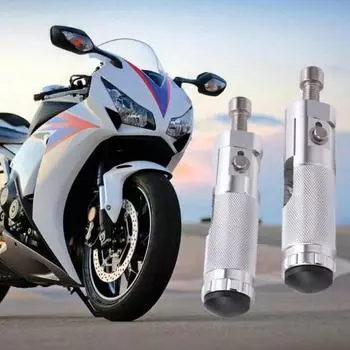 Уникальные складные подножки, практичные складные из алюминиевого сплава чёрный