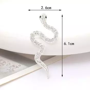 Уникальные украшения в виде змеи, аксессуары для женщин и мужчин, украшения в виде змеи, преувеличенные персонализированные аксессуары as the picture
