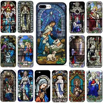 Уникальный чехол для телефона «Благословенная Дева Мария» для Iphone 11 pro X XS Max XR 7 8 Plus 5 5S SE 2020, персонализированный чехол из ТПУ с мягкой задней панелью iPhone SE2020