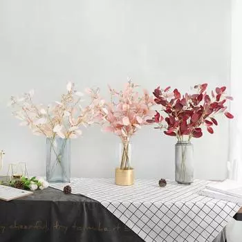 Уникальный дисплей с листьями, компактный, 6 цветов, ручная работа