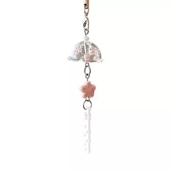 Уникальный дизайн сакуры, брелок из бисера ручной работы, символизирующий красоту и жизненную силу весны, из прочных материалов 1