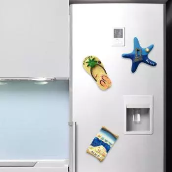 Уникальный изысканный милый 3D-дизайн мини-симпатичный магнит на холодильник из смолы магниты на холодильник 2