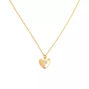 Уникальный медальон-сердце для фото, металлический медальон-сердце с камнем месяца рождения, нежное украшение на шею, подходящее для любого случая 4