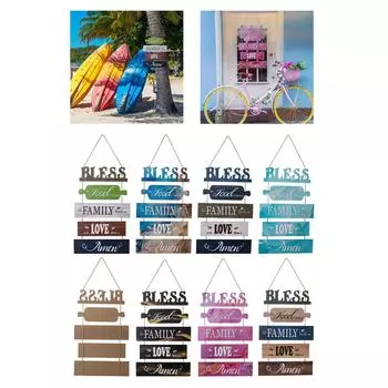 Уникальный мотивирующий знак из дерева, подвесной знак из дерева, мотивирующий знак из дерева, мотивирующий и достигающий целей с помощью вдохновляющих дизайнерских украшений A