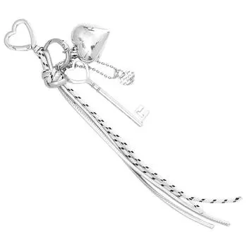 Уникальный плетеный брелок-подвеска из ПУ кожи, стильное украшение-цепочка для сумочки, выбор нескольких цветов для модной молодежи 2