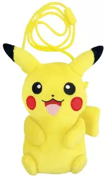 Уникальный плюшевый шейный чехол Pokemon Pikachu PS-0027PC