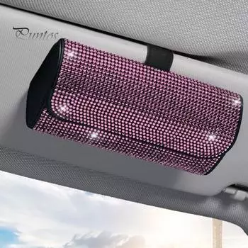 Уникальный прочный долгий срок службы очки Чехол для хранения Сильный солнцезащитный козырек очки Держатель внутренний аксессуар белый