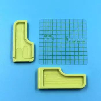 Уникальный простой в использовании пластиковый швейный позиционер, позиционирующий локатор для дома белый