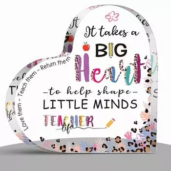 Уникальный рождественский подарок для женщин, акриловый подарок учителю, пресс-папье, декоративное украшение для стола