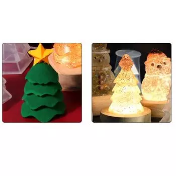 Уникальный силиконовый клей для елочного снеговика для праздничного украшения snow