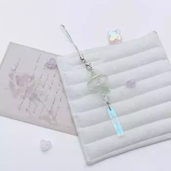 Уникальный телефонный шнурок с подвеской в виде рыбки и колокольчика, модный брелок с бусинами для женщин и девочек, изысканный подарок на украшение рюкзака