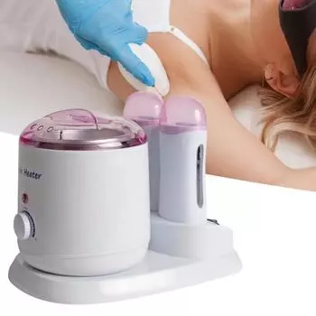 Уникальный удобный нагреватель воска с базовым электроэпилятором, электрический нагреватель расплава воска для рук US Plug