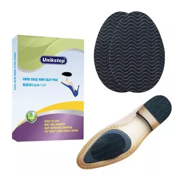 UNIKSTEP 5 пар подошвы Wave Design Sole Protection и подошвы и пятки Защитные накладки Противоскользящие накладки, Противоскользящие аксессуары, Накладки,