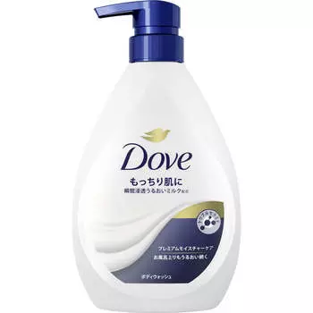 Unilever Dove Body Wash Premium Moisture Care Pump 470g Универсальный (Голубь) Мыло для тела Чтобы использовать дозатор, сначала вылейте необходимое количество средства на губку.