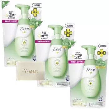 Unilever Dove Foaming Facial Cleanser Acne Care Creamy Foaming Facial Cleansing Refill 125 мл Набор из 3 BEAR поставляется с оригиналом [Оптовая покупка. МЯЧ.