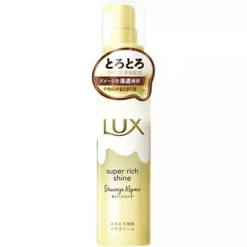 Unilever Lux Super Rich Shine DAMAGE REPAIR Утолщающий восстанавливающий крем для волос 100 мл Уход за волосами вне ванны Инструкция по применению: - Можно использовать как на сухой, так и на т