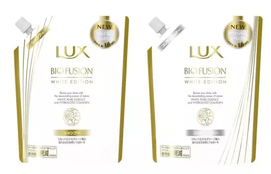 Unilever Luxe Biofusion White Edition Шампунь-кондиционер 400 г Сменный набор и
