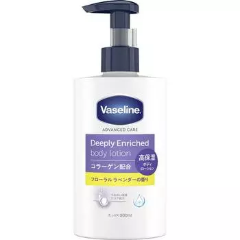 Unilever Vaseline Deeply Enriched Body Lotion Flower Lavender Fragrance 300 мл Увлажняющие средства Уход за телом После снятия пробки нажмите на пробку с