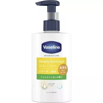 Unilever Vaseline Deeply Enriched Body Lotion с ароматом лесного лимона 300 мл Увлажняющие средства Уход за телом После снятия пробки нажмите на пробку несколько раз.