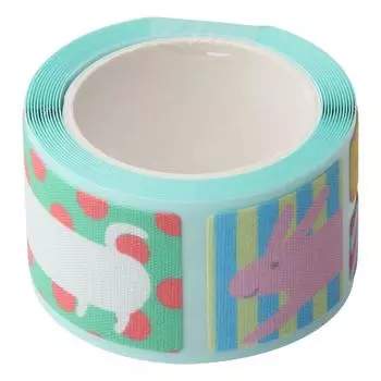 Uniname Имя Ткань Лента Резка Красочные Друзья Кошка Хлопок 44 шт 100% AJUN-102