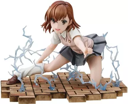 Union Creative A Certain Scientific Railgun T Mikoto Misaka PVC ABS Painted Complete Figure Non-scale &