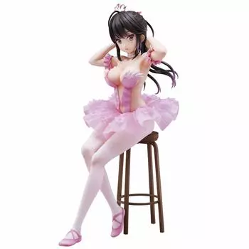 Union Creative Anmi Illustration Ponytail Child PVC ABS Painted Complete Figure Flamingo Ballet Non-scale &
