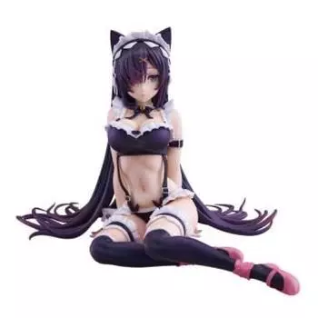 UNION CREATIVE Mika Pikazo PVC ABS Painted Complete Figure Cat Maid [Resale] Non-scale & чёрный