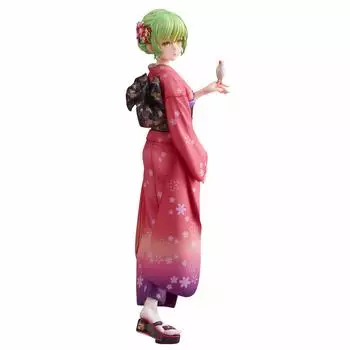 Union Creative Momoko Illustration PVC ABS Painted Complete Figure En-chan (Kimono) Non-scale &
