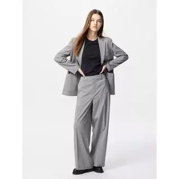 Uniqlo Admiring Wide Pants Set Up Возможная длина ноги 70 72 см 03 GRAY/WOMEN XS