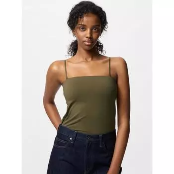 Uniqlo Airism Cotton Bra Tube Top 09 BLACK/WOMEN XS