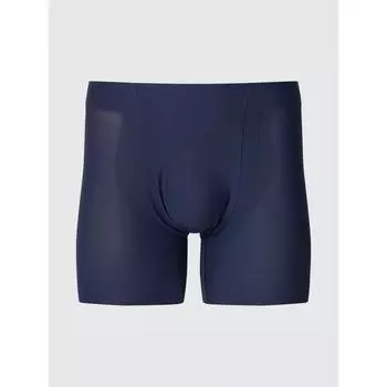 Uniqlo Airism Mesh Seamless Boxer Brief 69 NAVY/MEN S