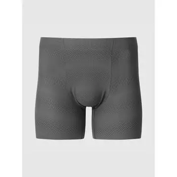 Uniqlo Airism Mesh SeAmless Boxer Brief Print A 08 DARK GRAY/MEN S