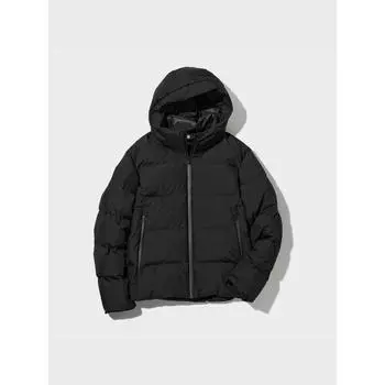 Uniqlo Бесшовная пуховая парка 3D Cut 09 BLACK/MEN M