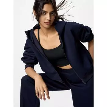 Uniqlo Бесшовный полулифчик-комбинезон 00 WHITE/WOMEN S