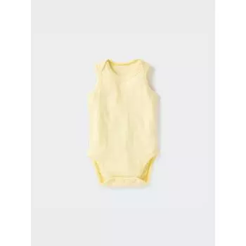 Uniqlo Bn Хлопок Сетчатый Внутренний Боди Без Рукавов 1p Простой 00 WHITE/BABY 70