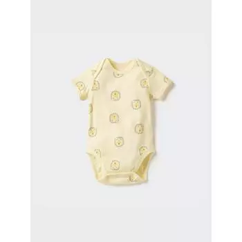 Uniqlo Bn Joy Of Print Боди с коротким рукавом 32 BEIGE/BABY 70