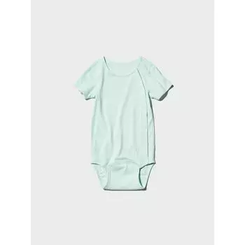 Uniqlo Боди из японского хлопка с открытым передом и круглым вырезом 03 GRAY/110