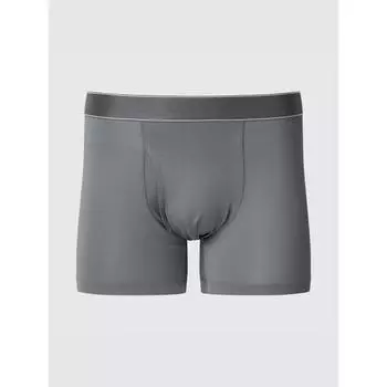 Uniqlo Боксеры-трусы Airism с полоской на талии 06 GRAY/MEN S