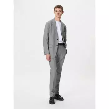 Uniqlo Брюки Admiration в клетку 05 GRAY/MEN 73