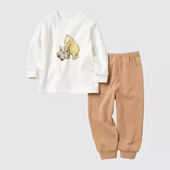 UNIQLO BT Picture Book Пижама Длинный рукав F