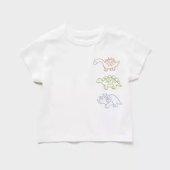 UNIQLO BT сухая футболка с круглым вырезом и короткими рукавами, графика