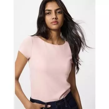 Uniqlo Бюстгальтер Airism Cotton с низкой посадкой на спине 00 WHITE/WOMEN XS