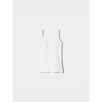 Uniqlo Бюстгальтер Airism из хлопковой смеси для девочек 00 WHITE/KIDS 140