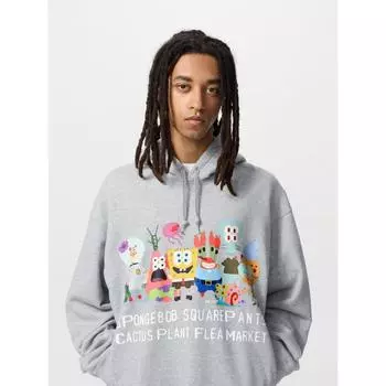 Uniqlo CActus X Spongebob SweAtpool PArkA A 03 GRAY/UNISEX XS