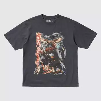 UNIQLO CAPCOM 40th UT графический Т с коротким рукавом F